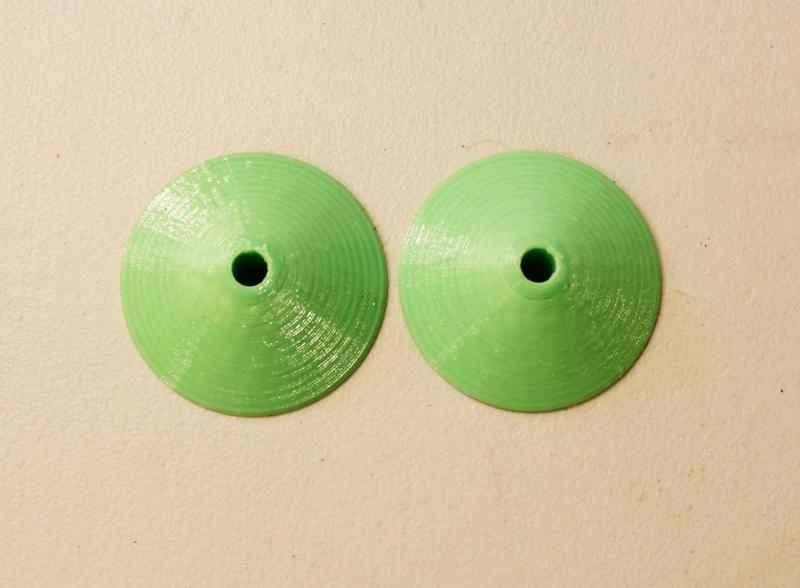 Universal Spool Mount No bearings, 8mm rod