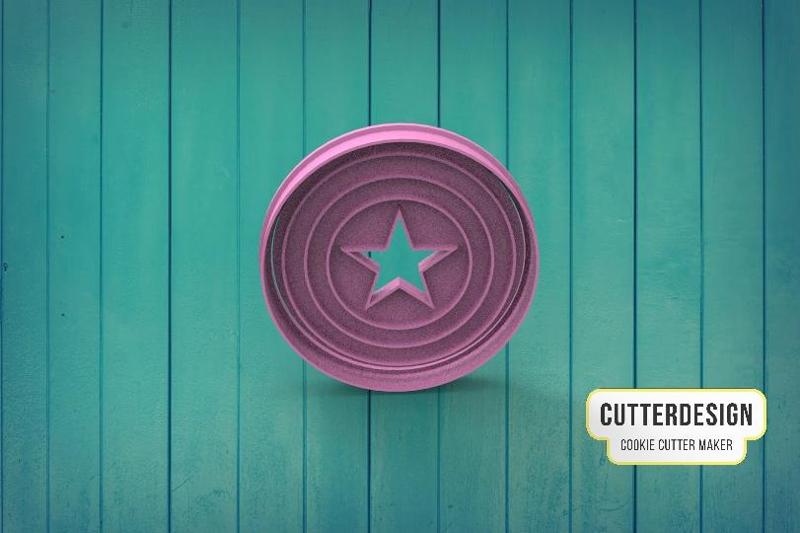 Captain America Avengers Captain America Cookie Cutter