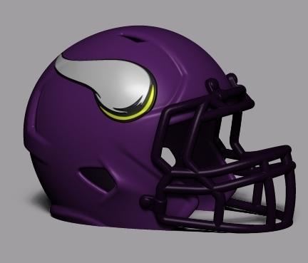 NFL MINNESOTA VIKINGS HELMET