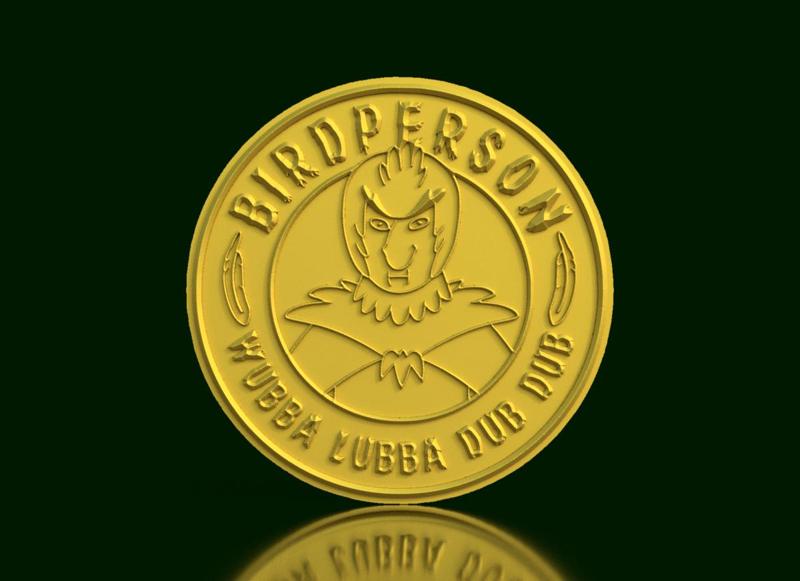 Aviary Elegance: Birdperson II High Relief Cup Holder