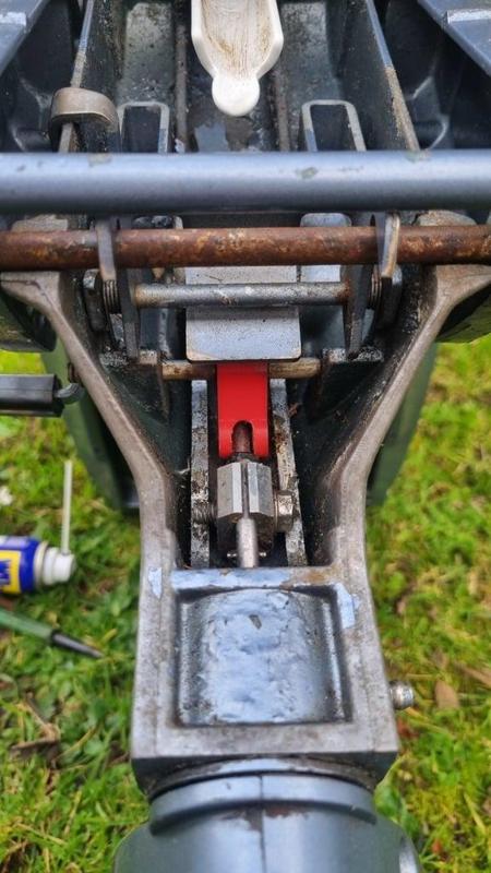 Yamaha outboard 6hp 8hp till lock plate