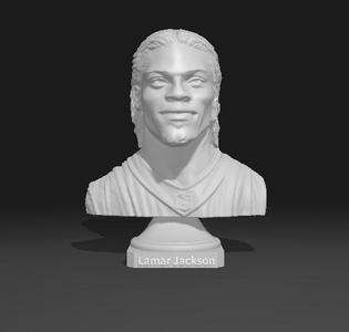 Lamar Jackson - Premium Statue