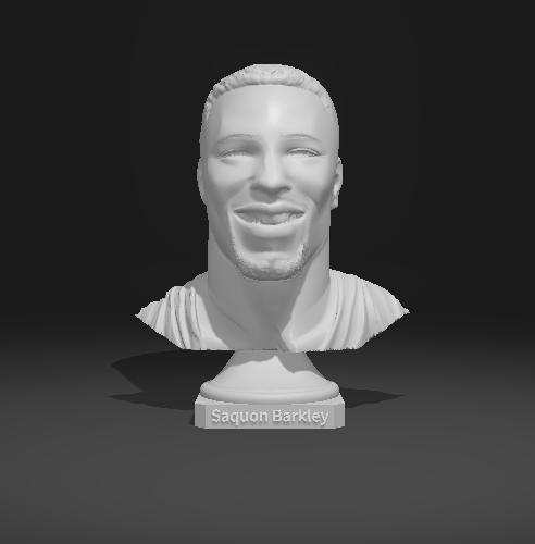 Saquon Barkley Premium Statue