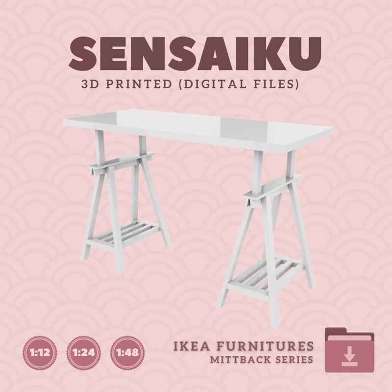 2 MITTBACK  LAGKAPTEN Desk Mode 2 Dollhouse - IKEA - 3D Print