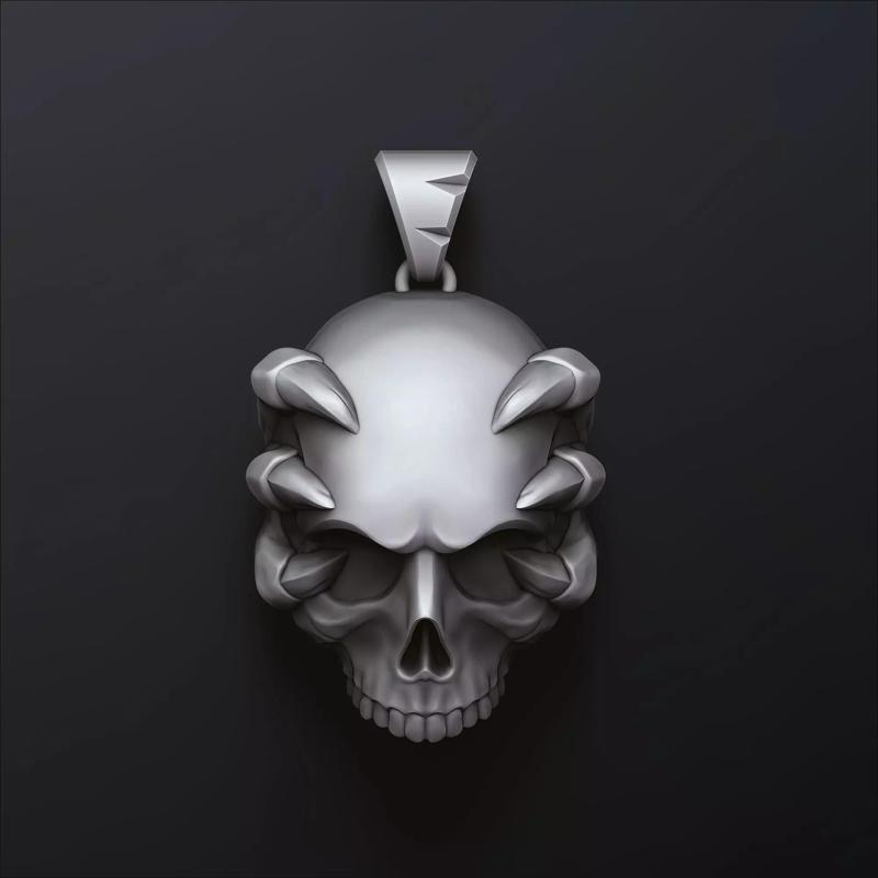 Skull Clutches Pendant