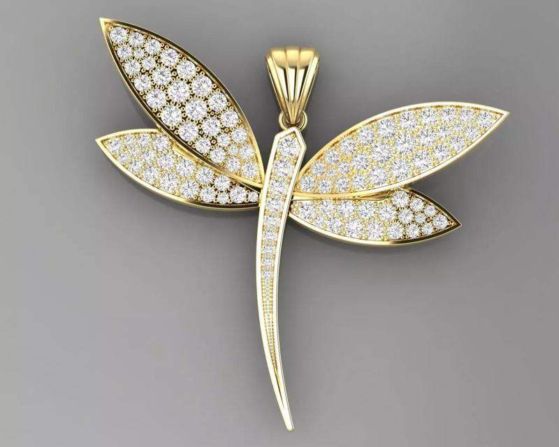 Dragonfly - Libellule Pendant G-720