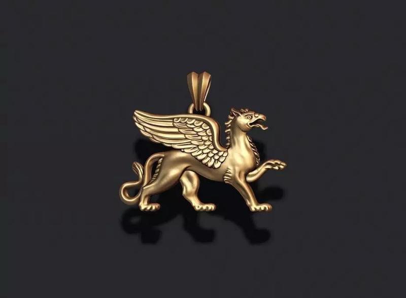 griffin pendant