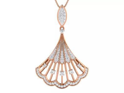 High Jewelry Pendant Earrings Set 3dm stl obj mtl gltf glb