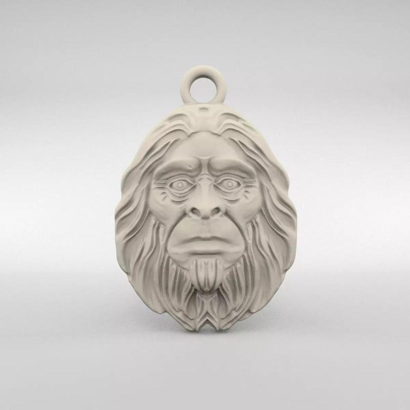 Sasquatch People Pendant