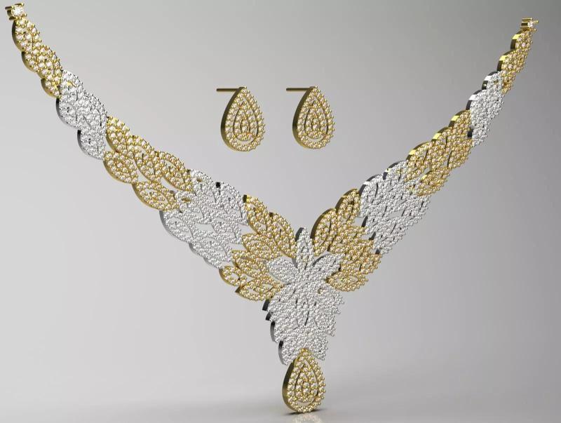 bride jewelry set js0003