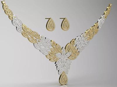 bride jewelry set js0003