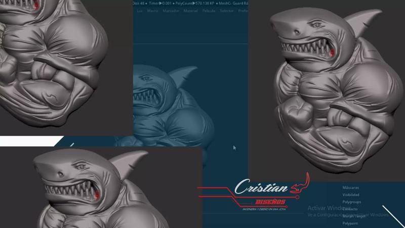 SHARK PENDANT- DIJE TIBURON