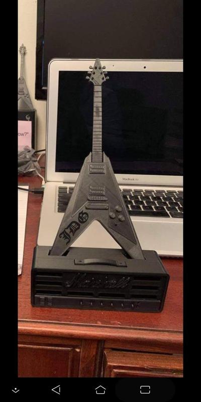 3D Printed Guitar Pick Holder!