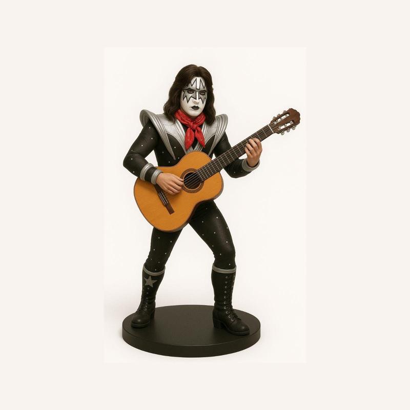 Kiss argentinized-Ace Frehley playing argentinian criolla guitar