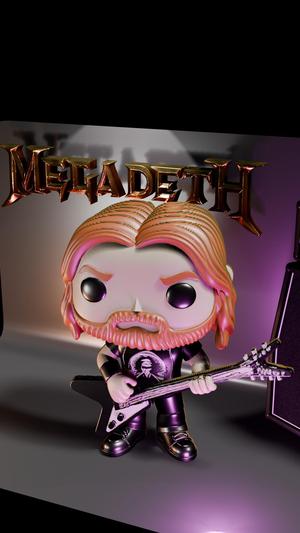 Dave Mustaine - Megadeath - Pop version