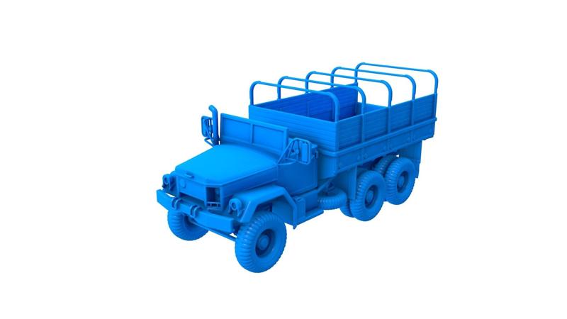 truck with trailer / van / military truck / carco truck