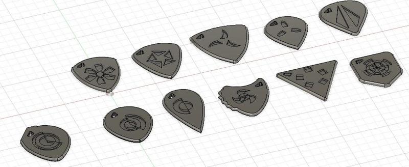 PUA / capo / guitar pick