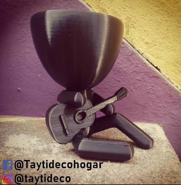 Robert Plant with guitar