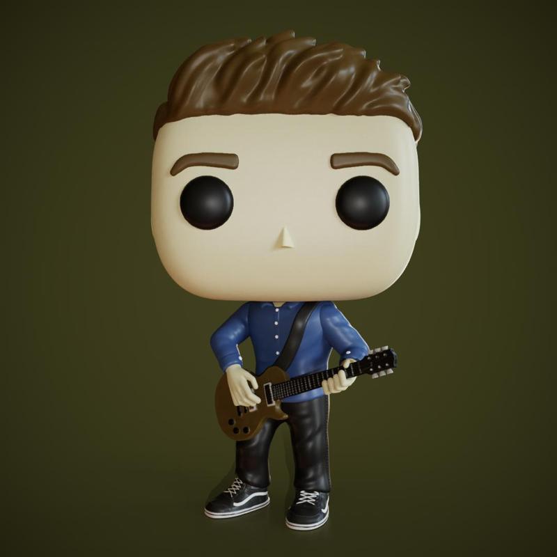 Custom pop Guitarist