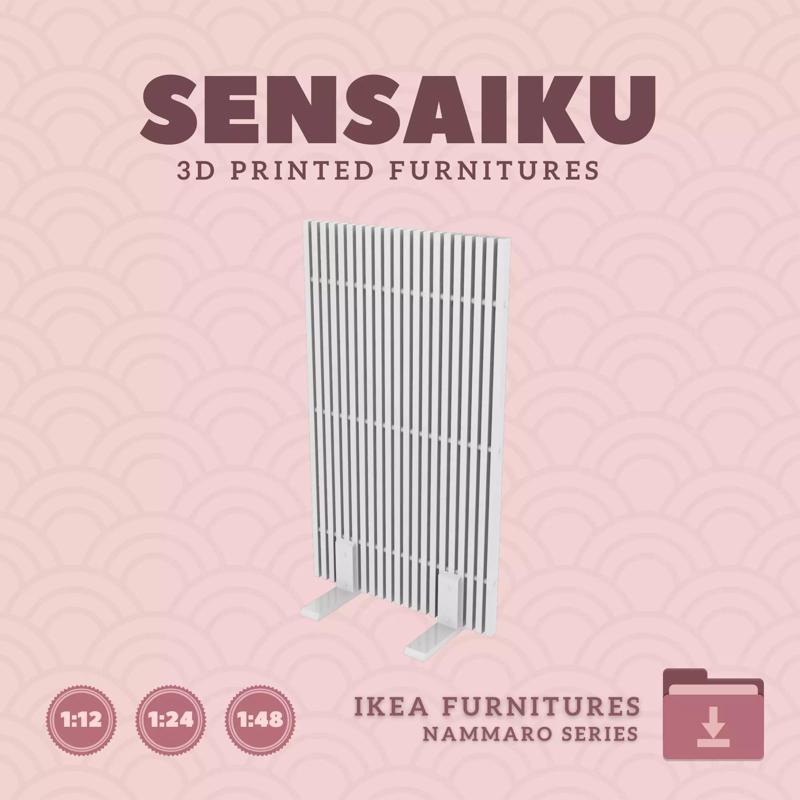 NAMMARO Privacy screen for Dollhouse - IKEA - 3D Print
