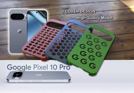Google Pixel 10 Pro - Cover Hexagon / Hole / Google design