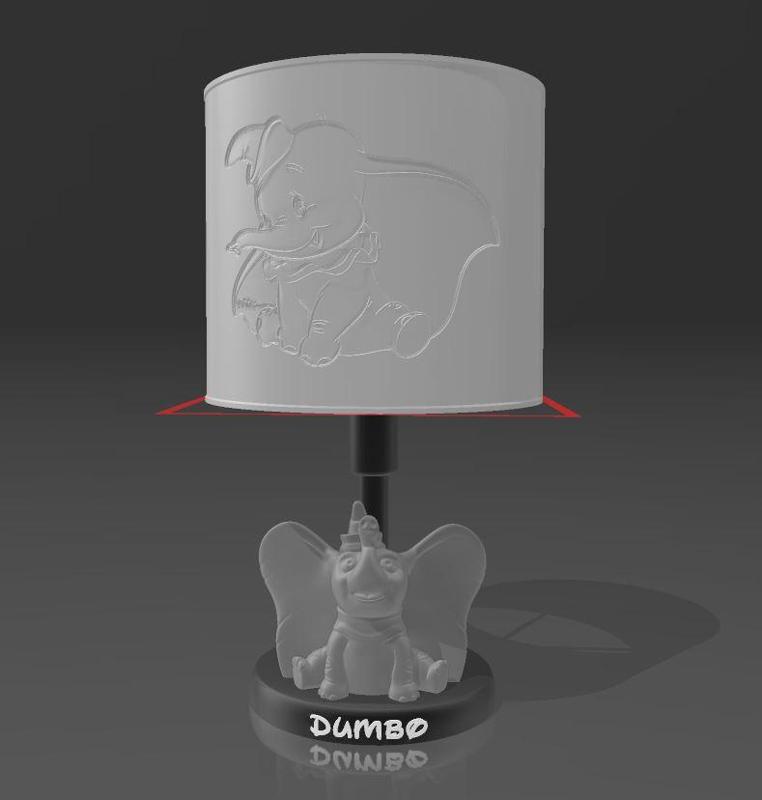 Lampe Litho Dumbo