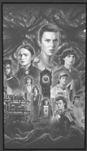 Lithophanie Stranger Things