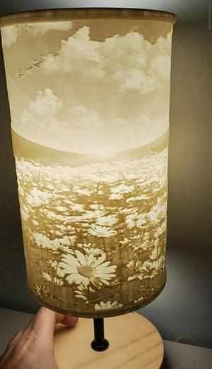 lithophany lamp