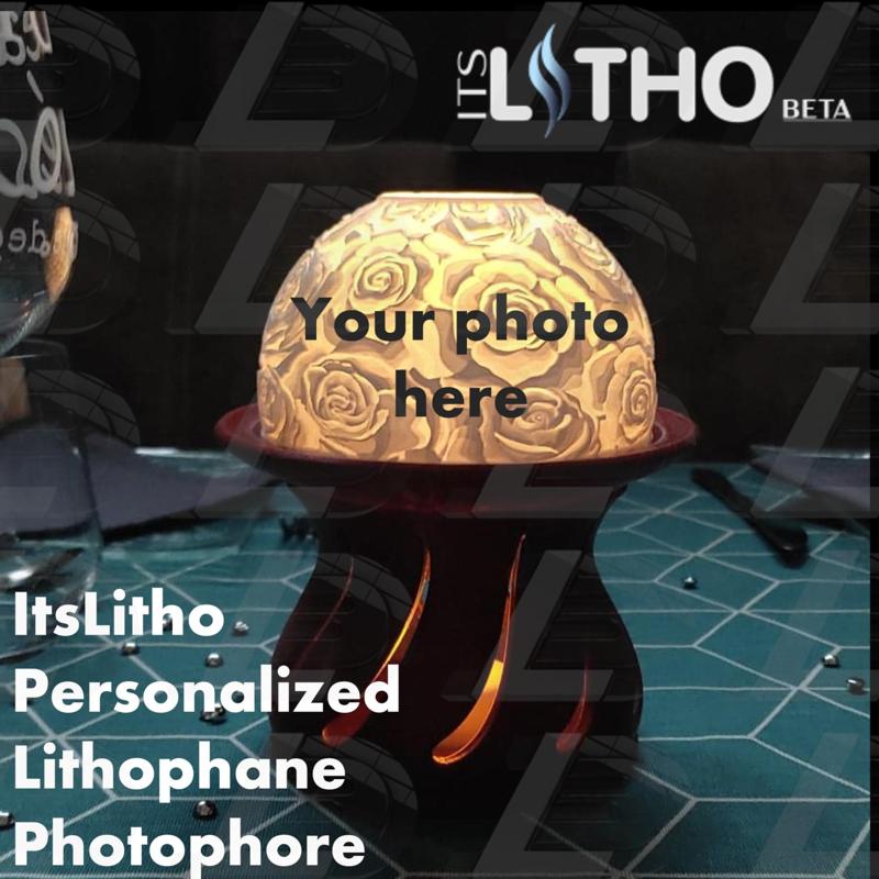 ItsLitho Traditional Lithophane Photophore