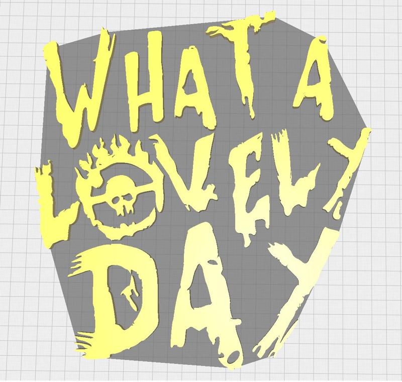 Whatalovleyday Text