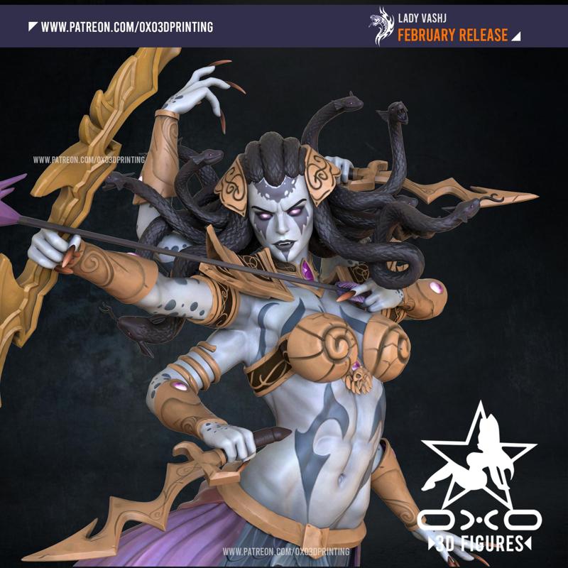 Vashj Tabletop Miniature