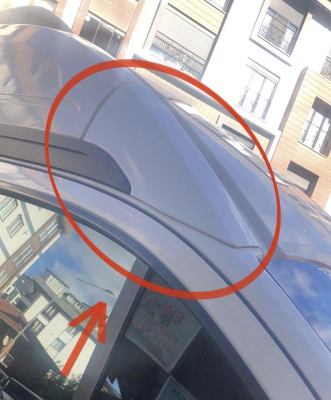 Ford Custom ceiling corner bakelite