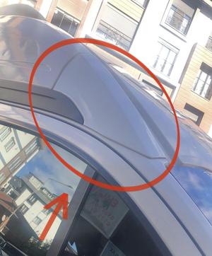 Ford Custom ceiling corner bakelite