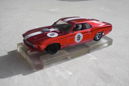 Chassis for the Ford Mustang Mach1  static snaptite kit by Revell -Monogram