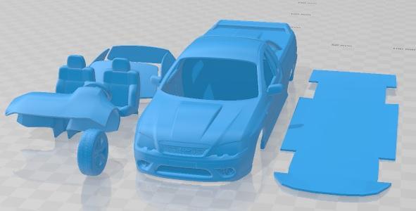 Ford Falcon Ute XR8 2006 Printable Car