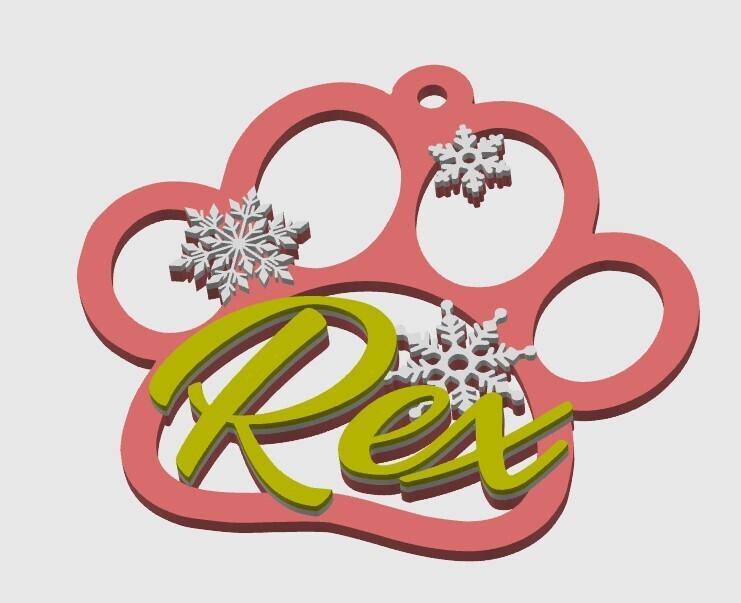 Personalized Christmas Sphere