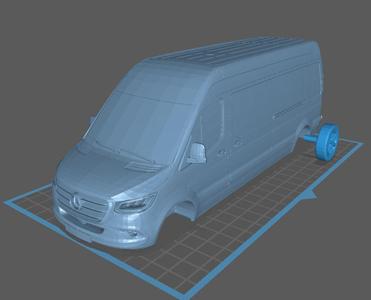 1/32 2021 Mercedes Sprinter (Freightliner Sprinter)