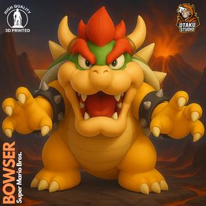 Bowser - Super Mario Fan Art 3D Model