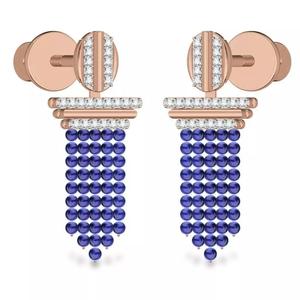 Hanging Diamond Drops Earrings 3dm render details