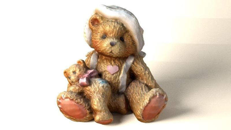 3d Reconstruction of bear ornament