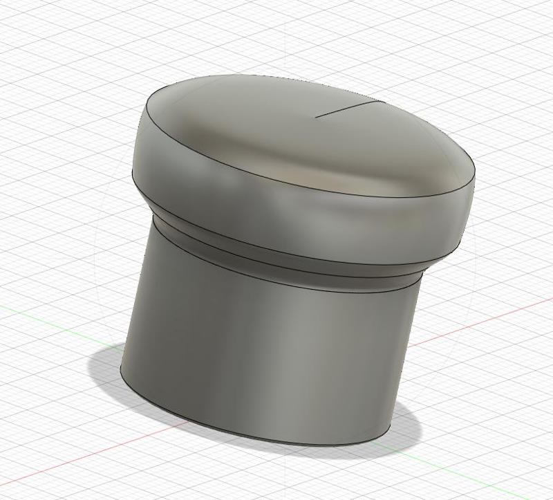 E36 compact headlight knob