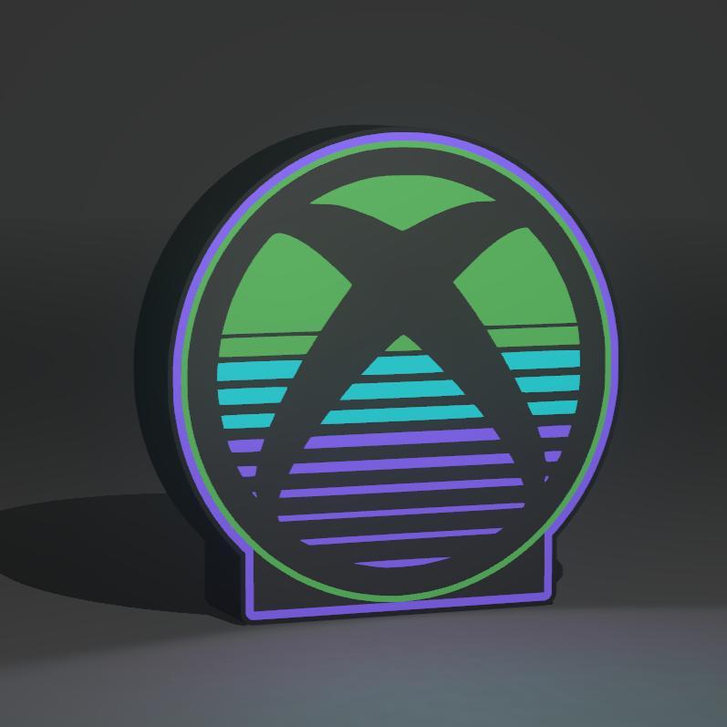 Xbox Logo Sign Lamp Lightbox