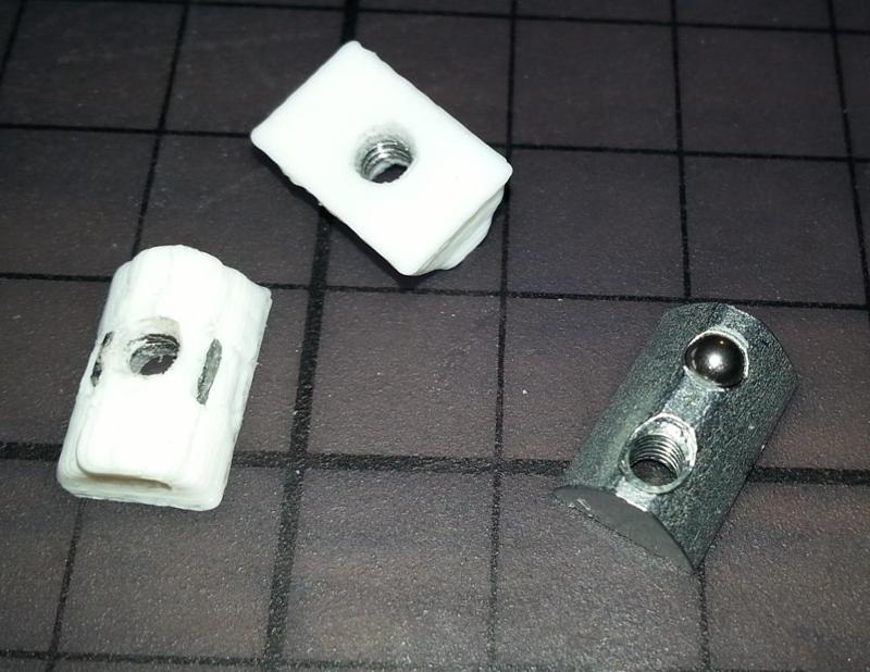  M3 Nuts for 20/20 Misumi type aluminium extrusions