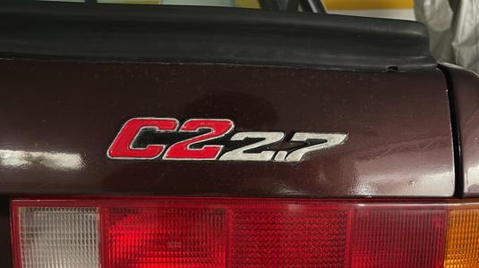 BMW ALPINA C2 2.7 REAR EMBLEM