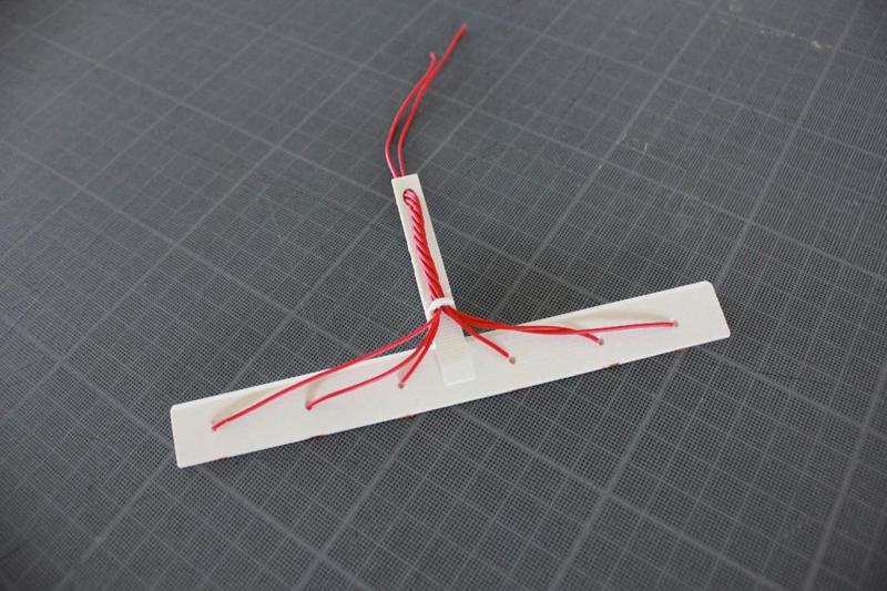 Very large clothespin contact