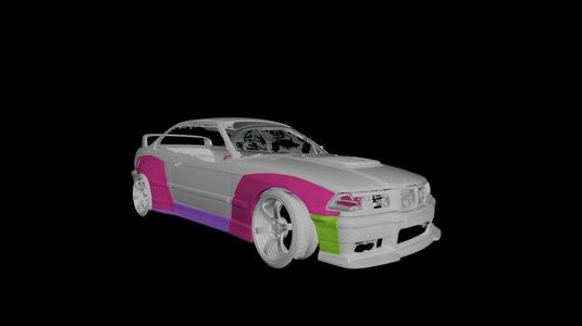 BMW E36 body kit 1/1