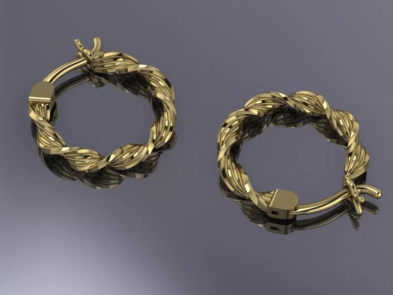 Jewelry Earrings Gold PK-54