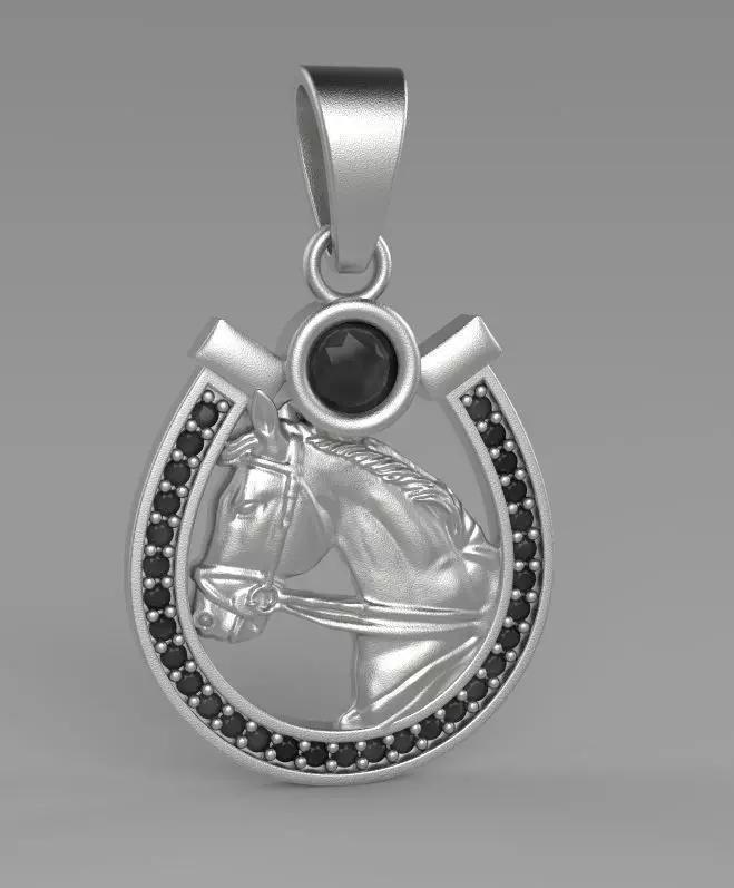 Horseshoe Pendant -2