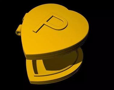 photo heart pendant 3dm and stl file