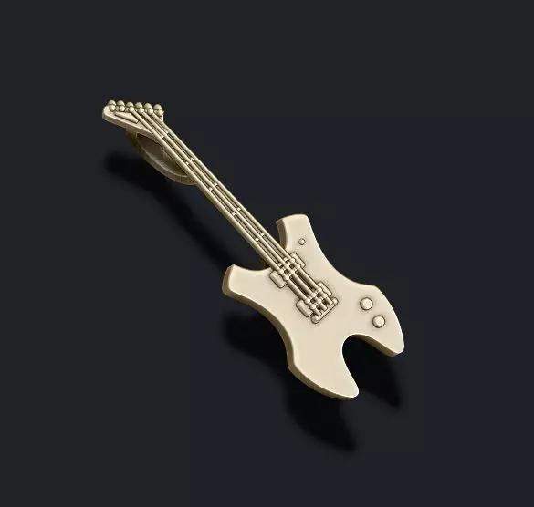 electric guitar pendant